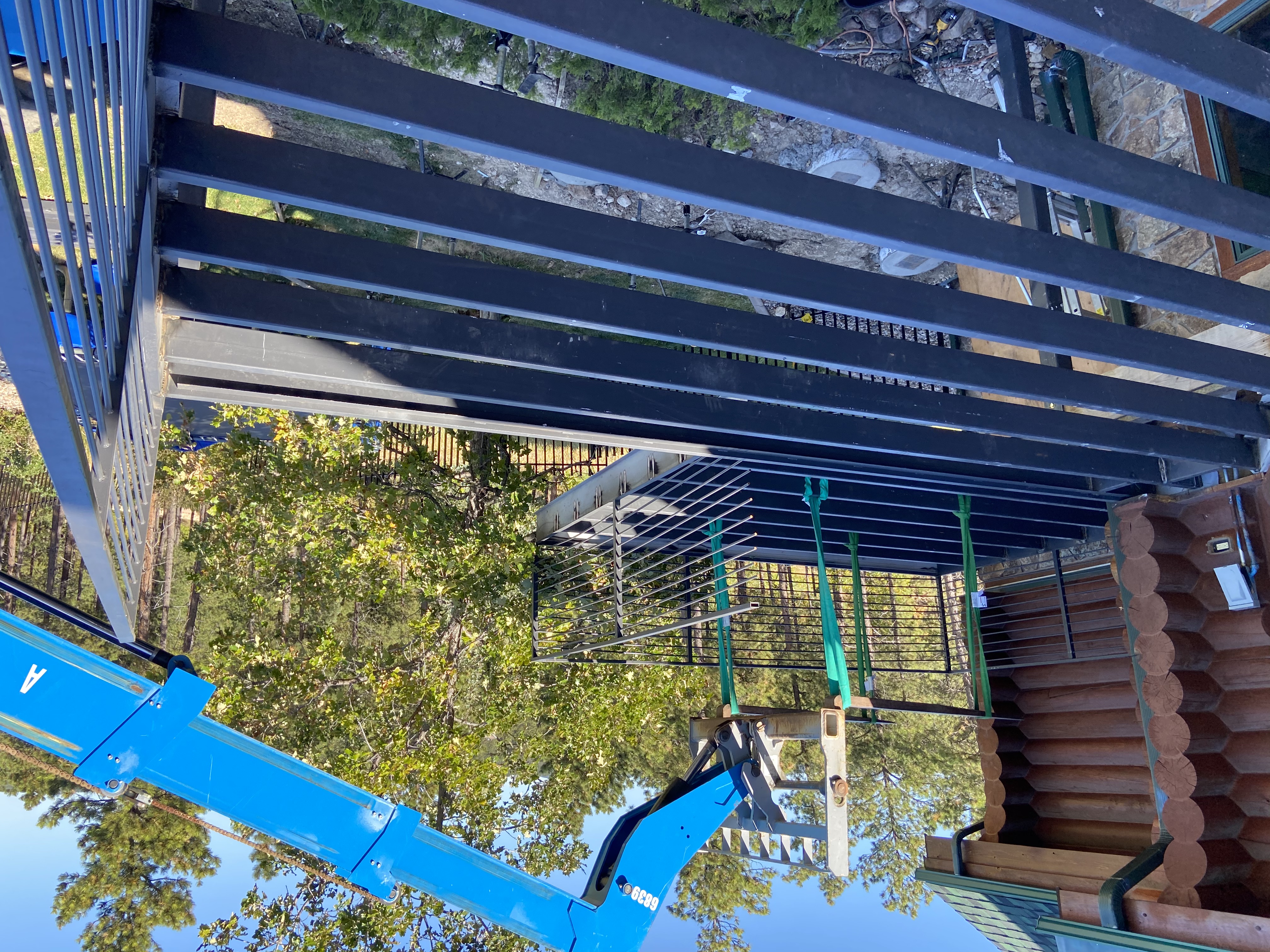 DekTek Tile's Concrete Decking Installed on Steel Framing