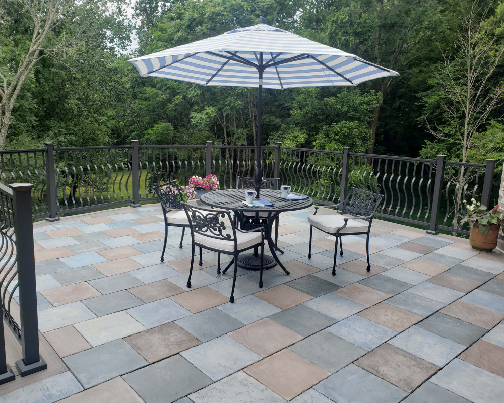 dektek tile luxury concrete decking