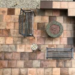 dektektile mocha concrete luxury decking 