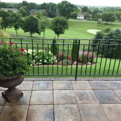 Cocoa Mélange concrete decking