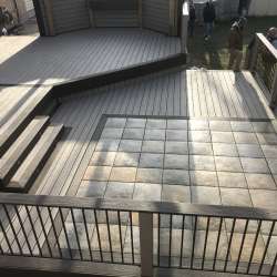 dektek tile deck accents outdoor concrete luxury tile