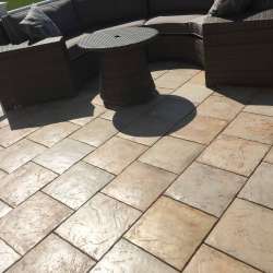 Seashell Album - DekTek Tile's concrete decking outdoor living space