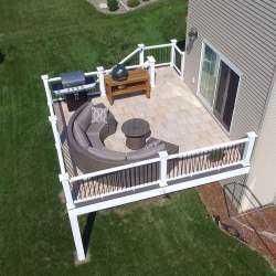 Seashell Album - DekTek Tile's concrete decking in Anoka, MN 