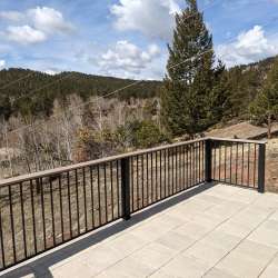 Limestone Album - DekTek Tile's luxury concrete deck tiles on steel framing in Colorado