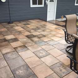 DekTek Tile mocha concrete luxury decking 