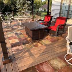 Tuscany medley luxury decking from DekTek Tile