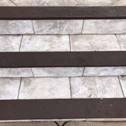DekTek Tile's luxury concrete deck tiles in limestone