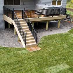 Tuscany medley luxury decking from DekTek Tile