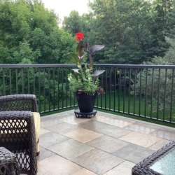 dektektile mocha concrete luxury decking 