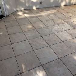 dektek tile seashell concrete luxury decking