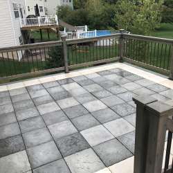 DekTek Tile Custom Colored Concrete Deck Tiles