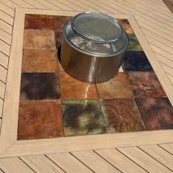 dektek tile deck accents outdoor concrete luxury tile