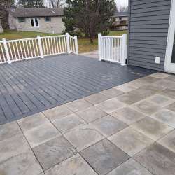 dektek tile deck accents outdoor concrete luxury tile