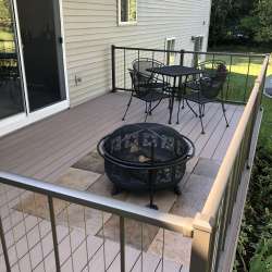 dektek tile deck accents outdoor concrete luxury tile