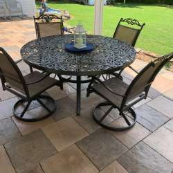 dektektile mocha concrete luxury decking 