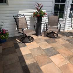 dektektile mocha concrete luxury decking 