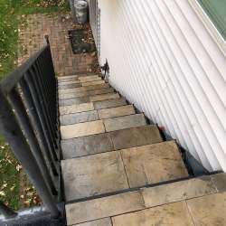 dektek tile pecan medley luxury concrete decking