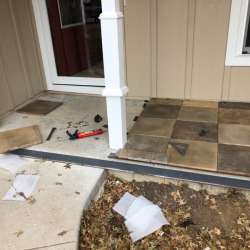 Over Concrete Installations