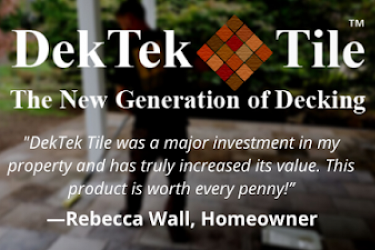 It's all about the DekTek Tile Testimonials